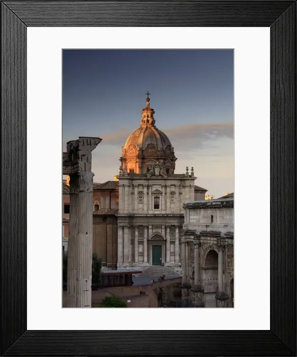 Framed Print : Rome, Roman Forum