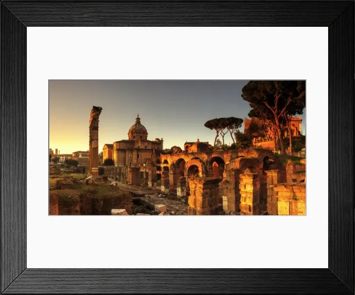 Framed Print : Rome, Roman Forum Framed Print : Rome, Roman Forum