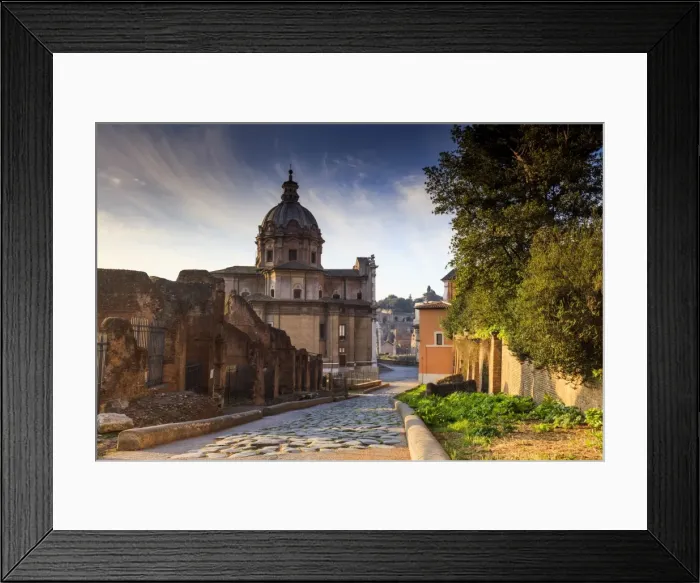 Framed Print : Rome, Roman Forum