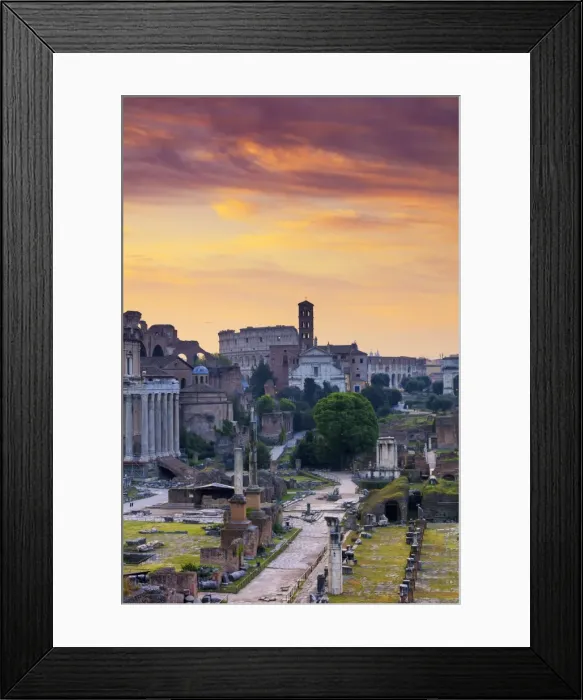 Framed Print : Rome, Colosseum