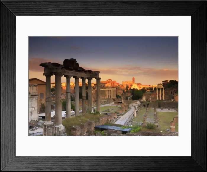 Framed Print : Rome, Colosseum and Romand Forum Framed Print : Rome, Colosseum and Romand Forum