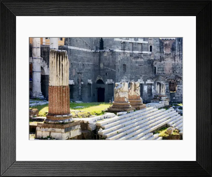 Framed Print : Rome, Trajan Market