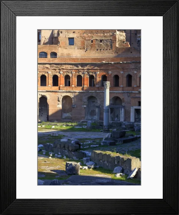 Framed Print : Rome, Trajan Market
