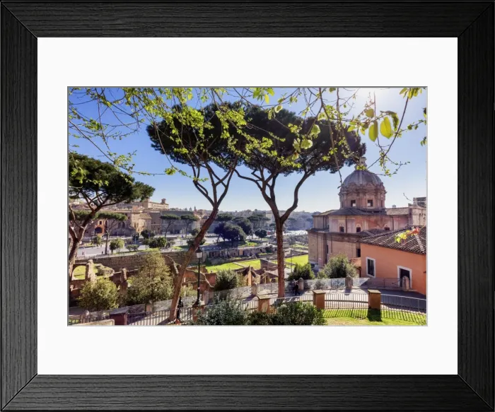 Framed Print : Rome, Roman Forum Framed Print : Rome, Roman Forum