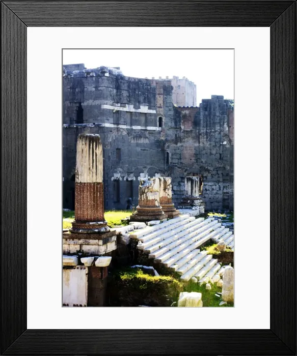 Framed Print : Rome, Trajan Market