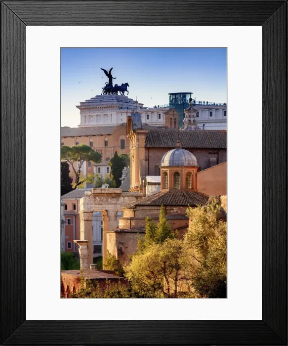 Framed Print : Rome, Roman Forum Framed Print : Rome, Roman Forum