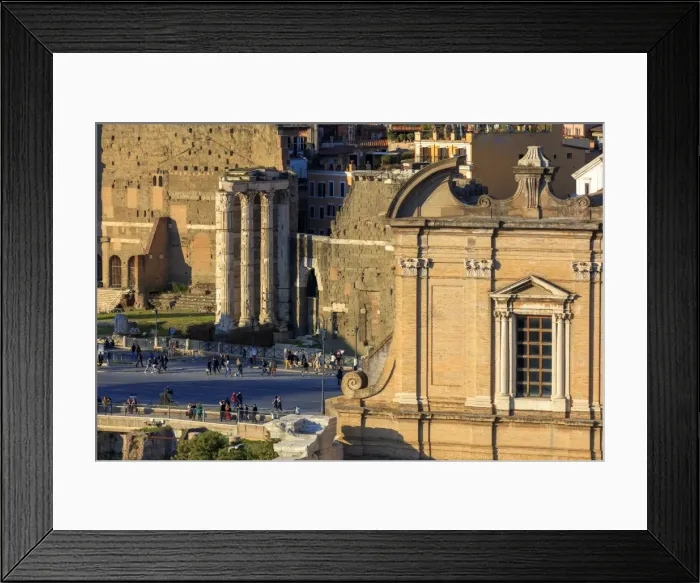 Framed Print : Rome, Roman Forum