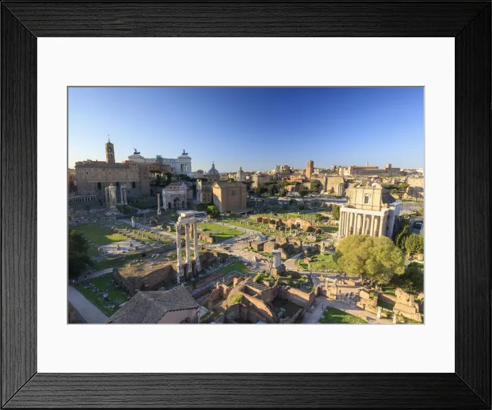 Framed Print : Rome, Roman Forum