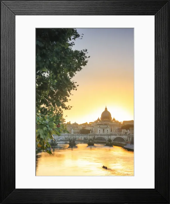 Framed Print : Rome, St. Peter Cathedral Framed Print : Rome, St. Peter Cathedral