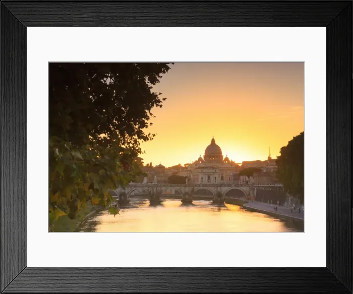 Framed Print : Rome, St. Peter Cathedral Framed Print : Rome, St. Peter Cathedral
