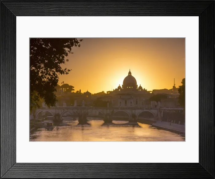 Framed Print : Rome, St. Peter Cathedral Framed Print : Rome, St. Peter Cathedral