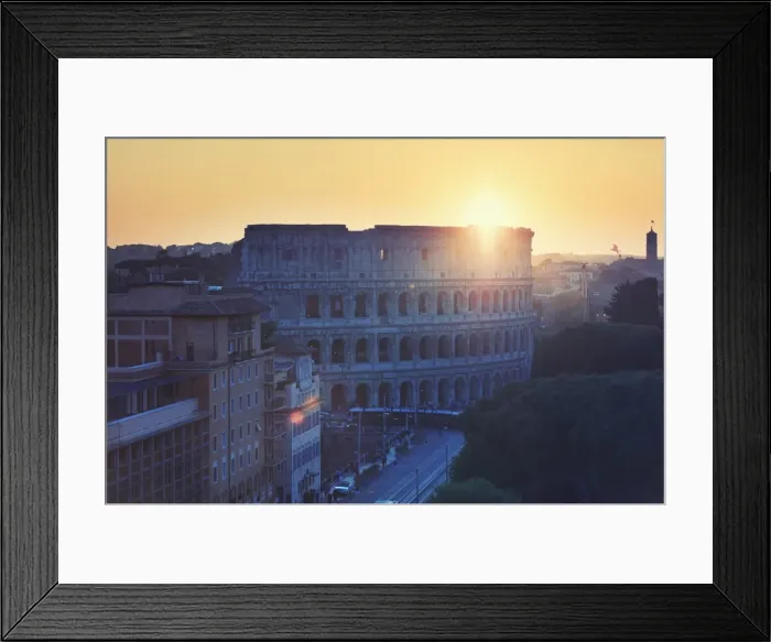 Framed Print : Rome, Colosseum at sunset Framed Print : Rome, Colosseum at sunset