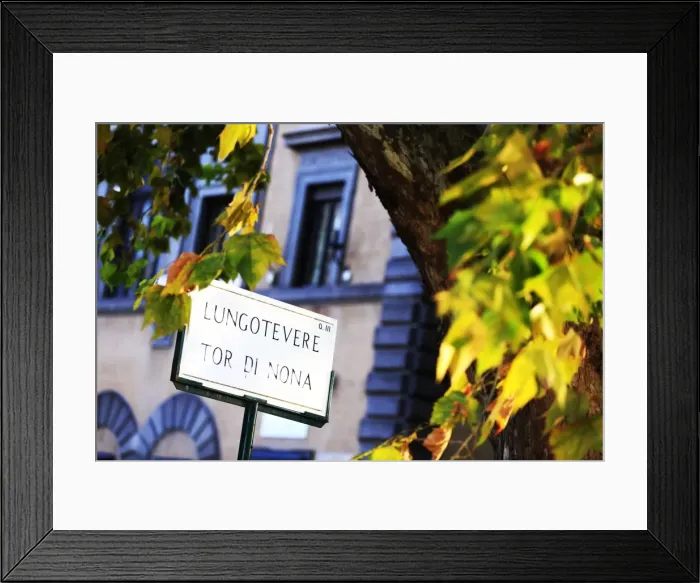Framed Print : Rome, Lungotevere Framed Print : Rome, Lungotevere