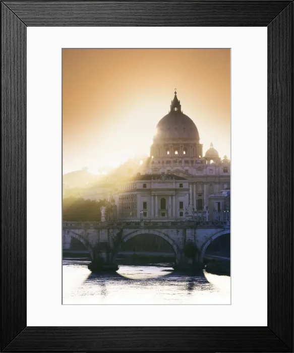 Framed Print : Rome, St Peter Basilica Framed Print : Rome, St Peter Basilica