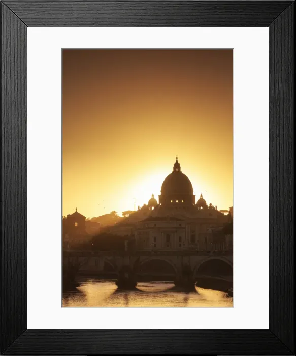 Framed Print : Rome, St Peter Basilica Framed Print : Rome, St Peter Basilica
