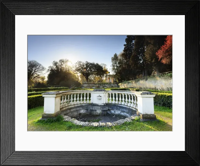 Framed Print : Rome, Villa Borghese Framed Print : Rome, Villa Borghese