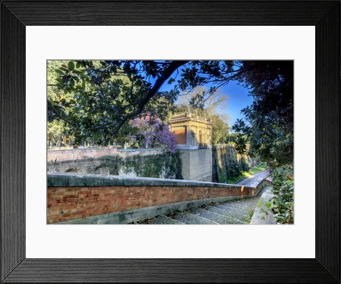 Framed Print : Rome, Villa Borghese