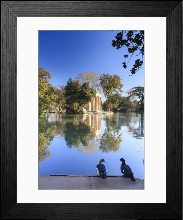 Framed Print : Rome, Villa Borghese Framed Print : Rome, Villa Borghese