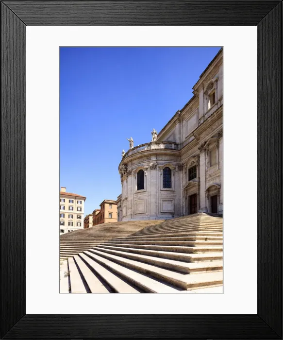 Framed Print : Rome, Santa Maria Maggiore church