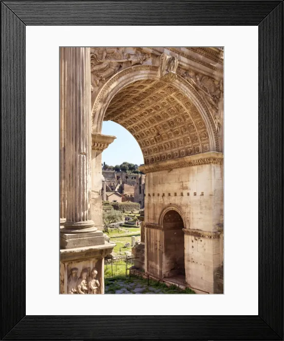 Framed Print : Rome, Roman Forum Framed Print : Rome, Roman Forum