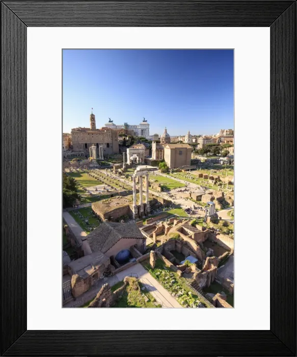 Framed Print : Rome, Roman Forum Framed Print : Rome, Roman Forum