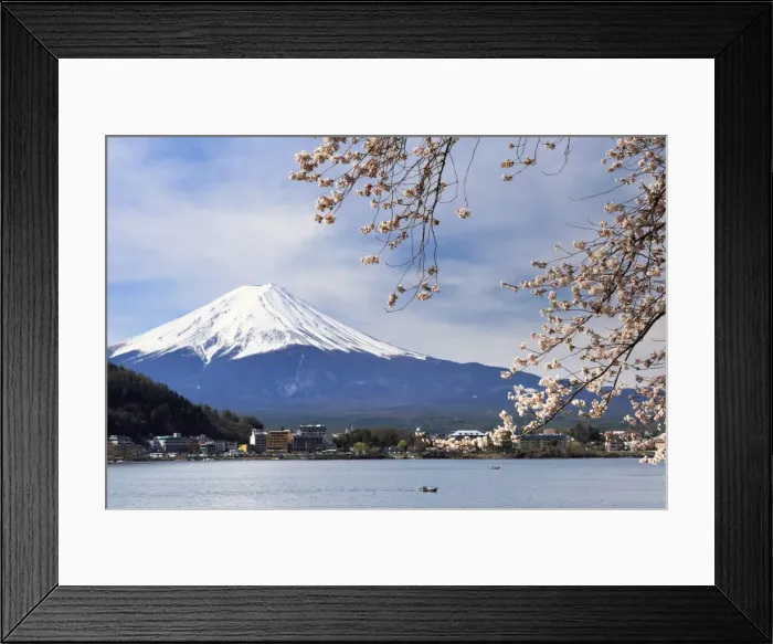 Framed Print : Mt. Fuji, Japan