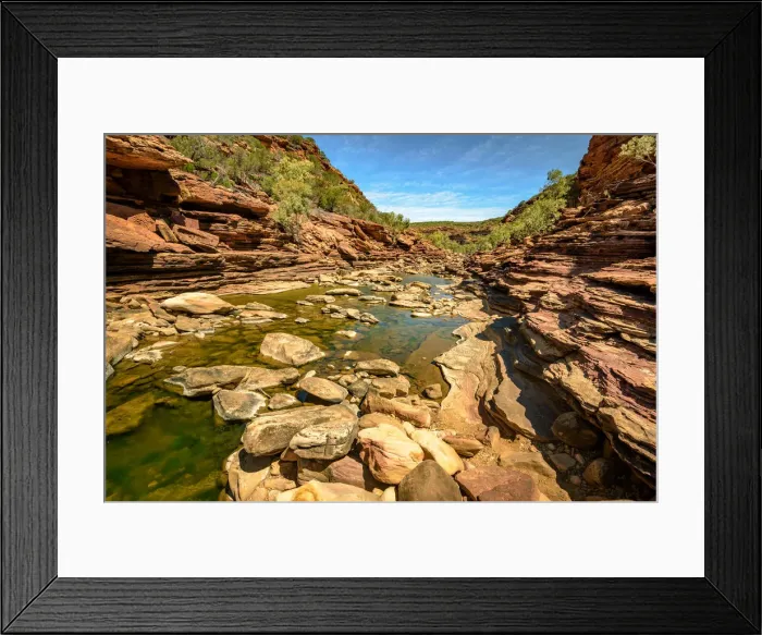 Framed Print : Murchison River