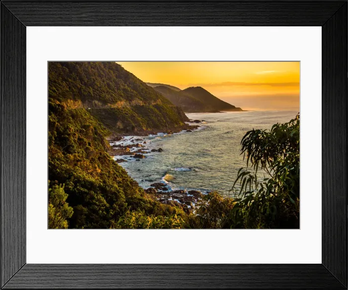 Framed Print : Sunrise at Great ocean Road, Victoria Framed Print : Sunrise at Great ocean Road, Victoria