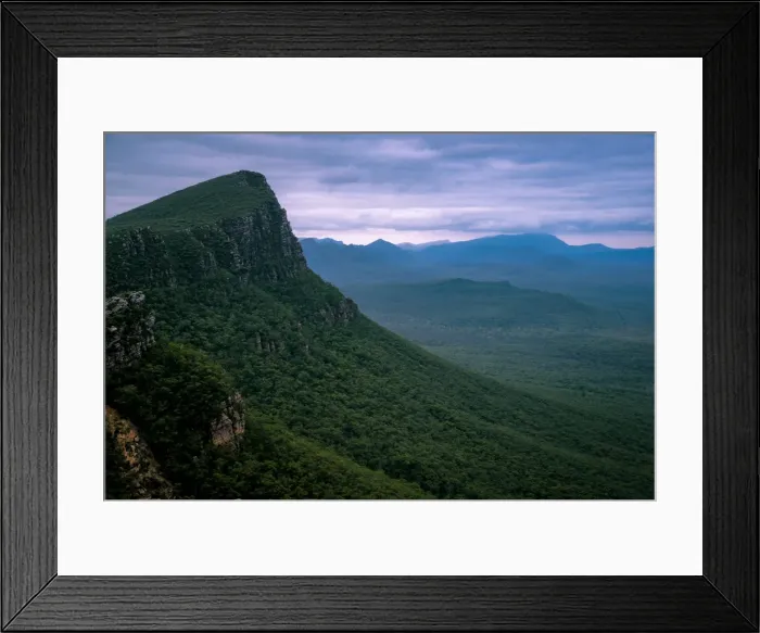 Framed Print : Signal Peak in Southern Grampians, Victoria
