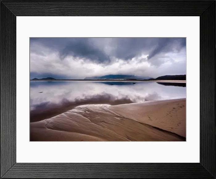 Framed Print : Milford Creek at Prion Bay at South Coast track, Southwest Tasmania Framed Print : Milford Creek at Prion Bay at South Coast track, Southwest Tasmania