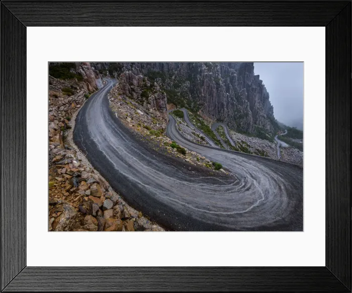 Framed Print : Jacobs Ladder at Ben Lomond National Park, Tasmania