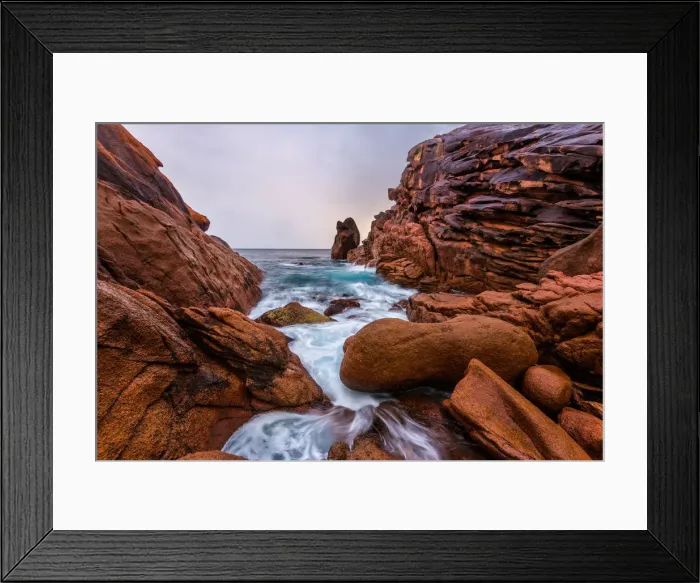 Framed Print : Sleepy bay