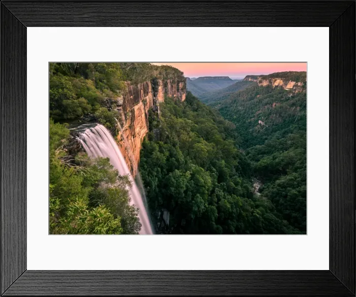 Framed Print : Fitzroy Falls in Southern Highlands of New South Wales Framed Print : Fitzroy Falls in Southern Highlands of New South Wales
