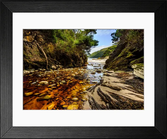 Framed Print : Ketchem Bay Framed Print : Ketchem Bay