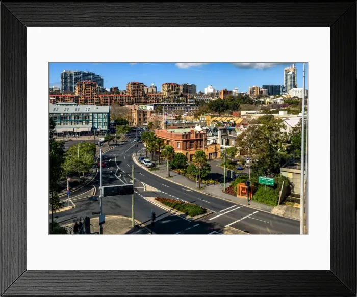 Framed Print : Residential area in Sydney