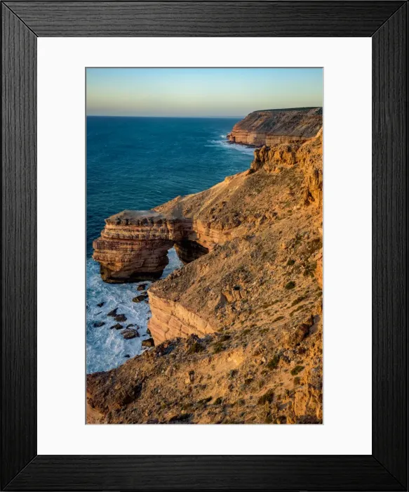 Framed Print : Natural Bride in Kalbarri National Park Framed Print : Natural Bride in Kalbarri National Park