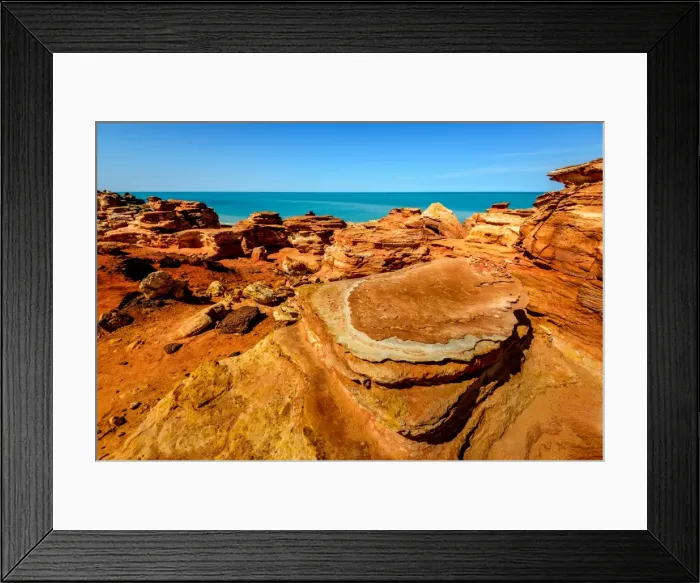Framed Print : Gantheaume Point Framed Print : Gantheaume Point