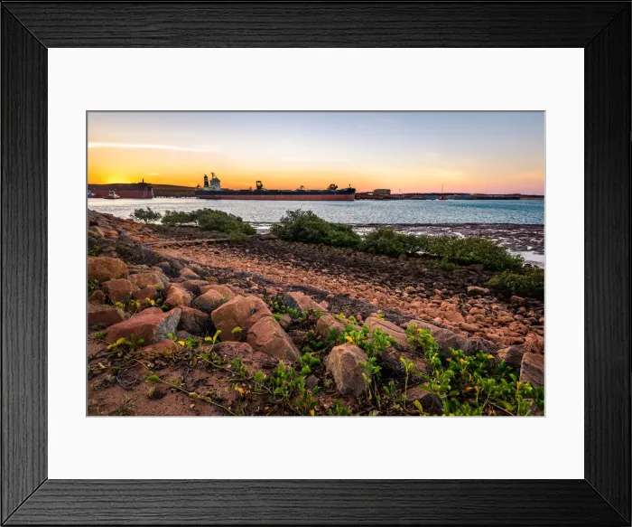 Framed Print : Port Hedland Framed Print : Port Hedland