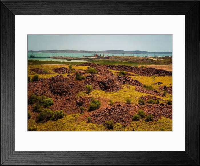 Framed Print : Dampier at Pilbara, Western Australia