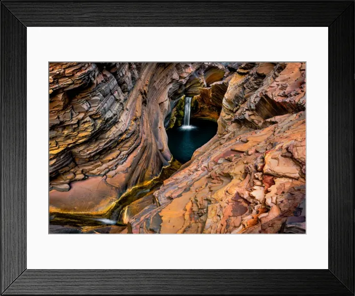 Framed Print : Spa Pool at Karijini National Park Framed Print : Spa Pool at Karijini National Park