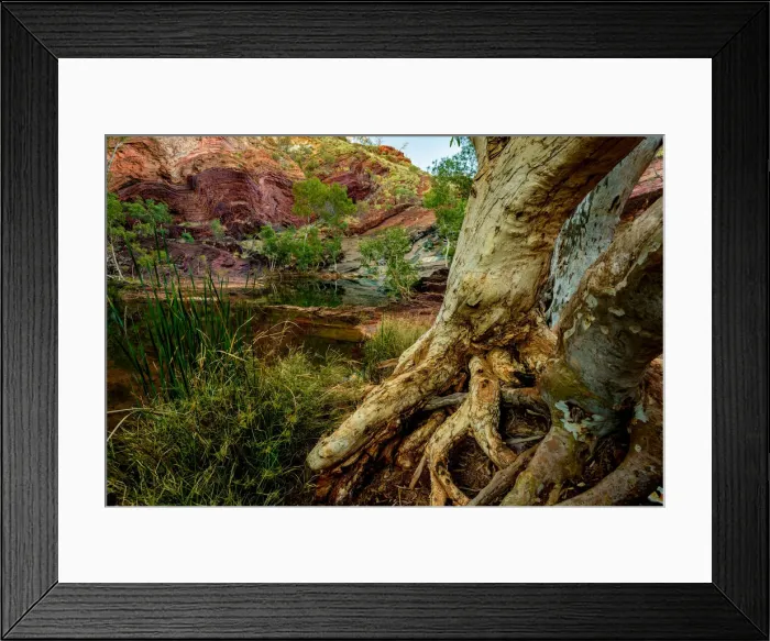 Framed Print : Hamersley Gorge