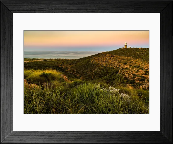 Framed Print : Vlaming Head Lighthouse Framed Print : Vlaming Head Lighthouse