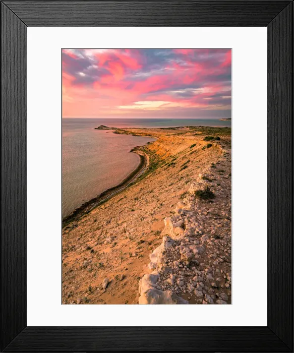 Framed Print : Denham Sound Framed Print : Denham Sound