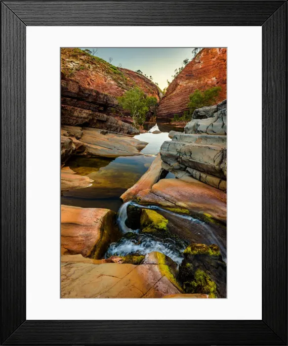 Framed Print : Hamersley Gorge Framed Print : Hamersley Gorge