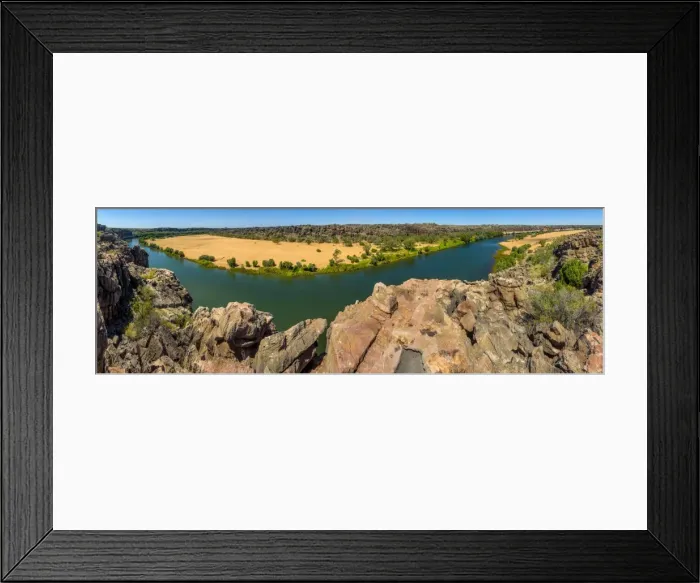 Framed Print : Geikie Gorge