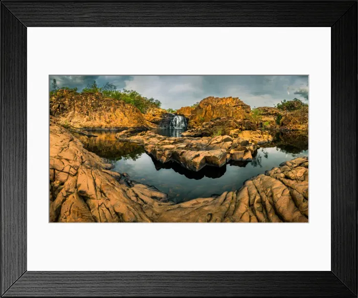 Framed Print : Upper Pool of Edith Falls Framed Print : Upper Pool of Edith Falls