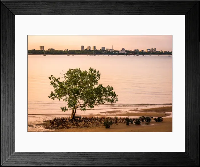 Framed Print : Darwin Skyline from Dudly Point Lookout Framed Print : Darwin Skyline from Dudly Point Lookout