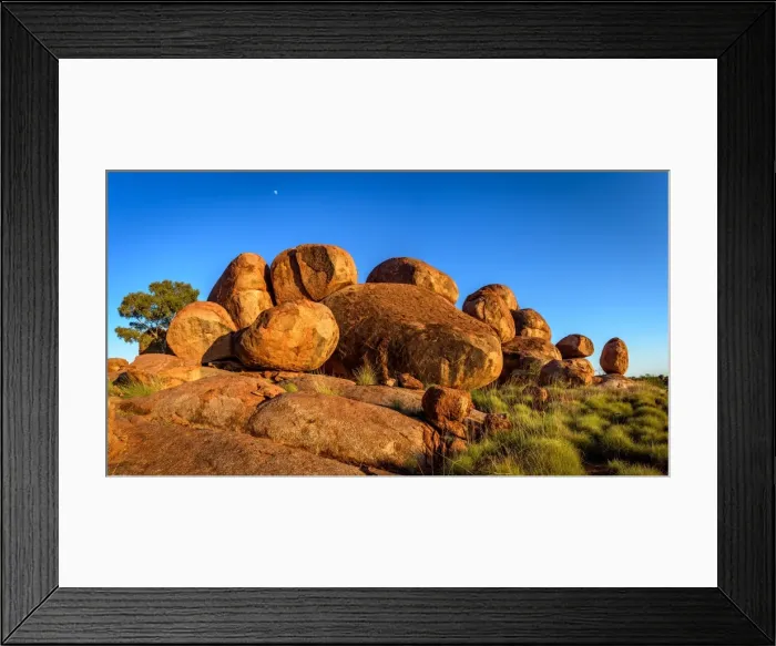 Framed Print : Devils Marbles Framed Print : Devils Marbles