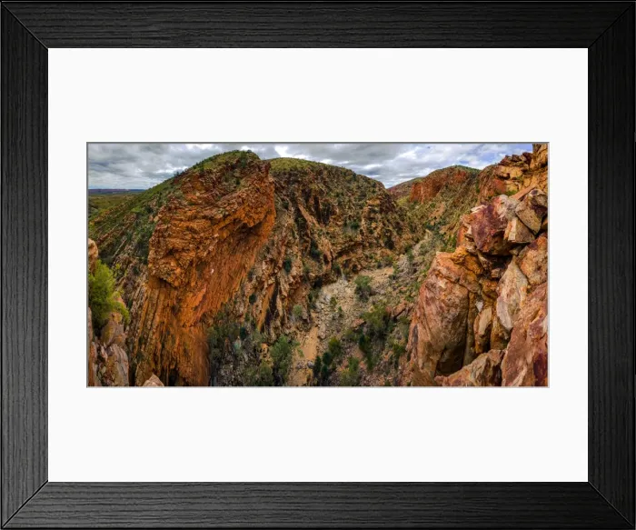 Framed Print : Serpentine Gorge Framed Print : Serpentine Gorge