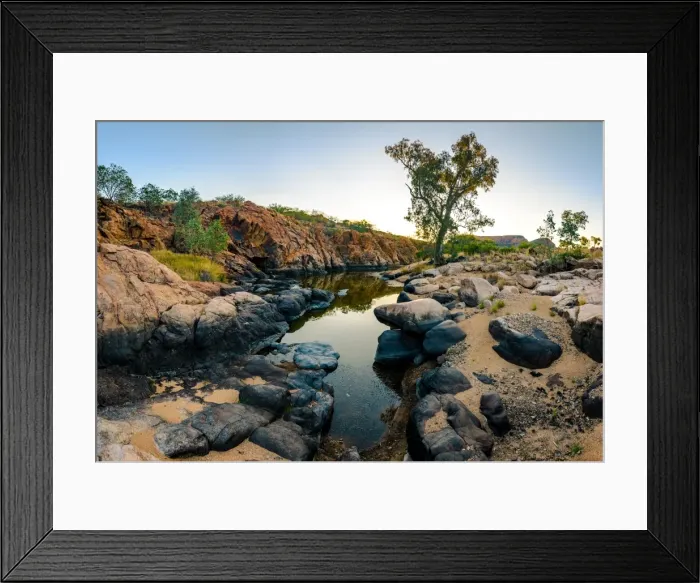 Framed Print : Ormiston Pound River Framed Print : Ormiston Pound River